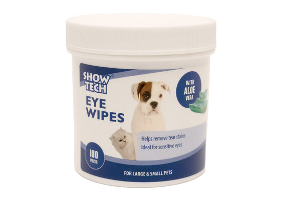 Show Tech Eye Wipes 100 pcs Eye Cleaner - диски для гигиены зоны вокруг глаз